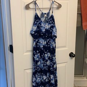 Long floral dress